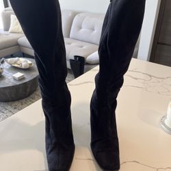 Candies Suede Knee High Boots 