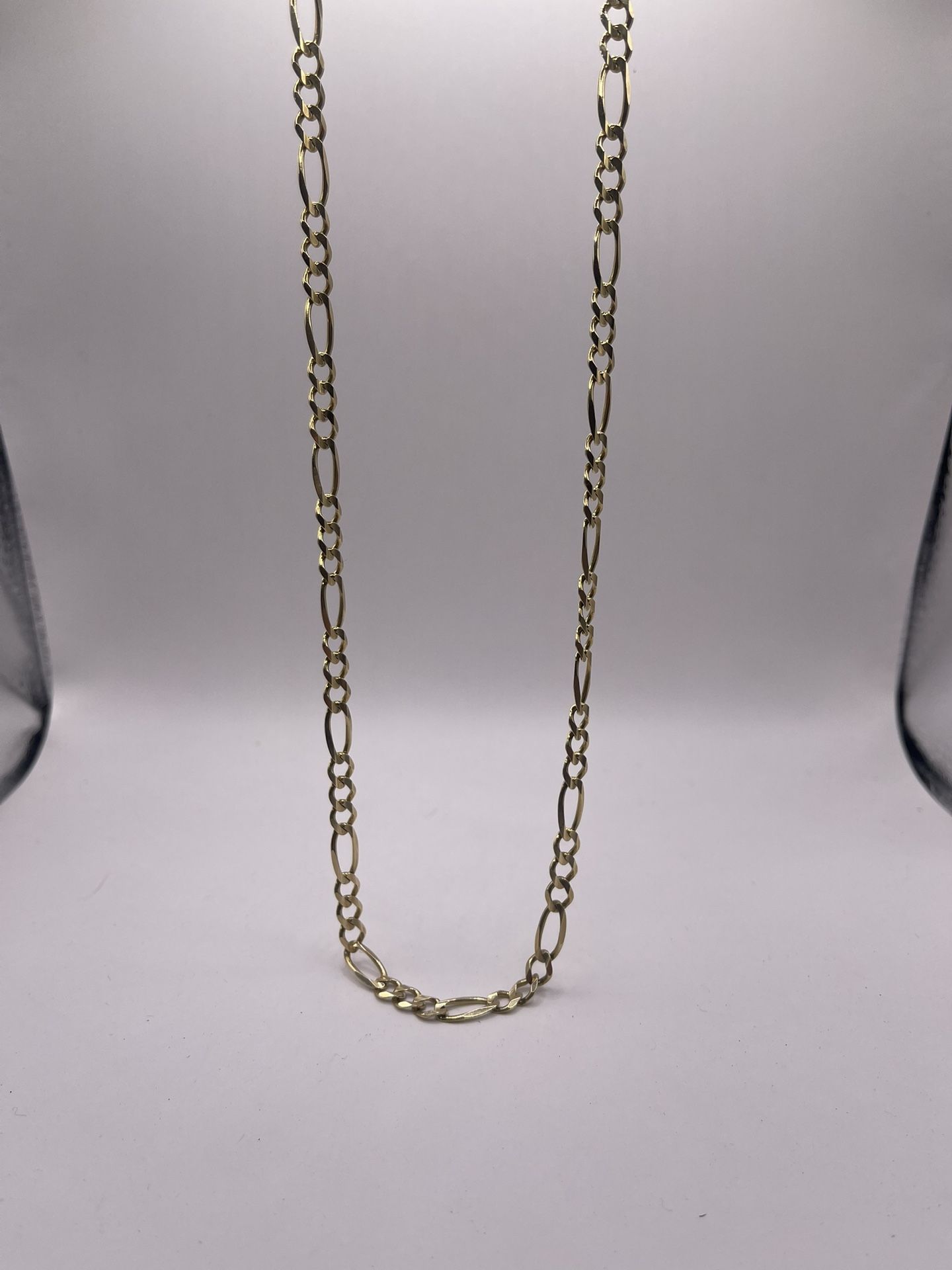 14kt Gold Figaro Link Style Chain