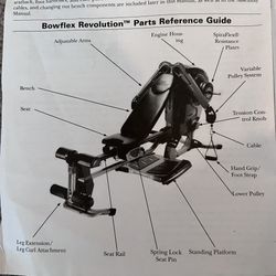 Bowflex revolution disassembly hotsell