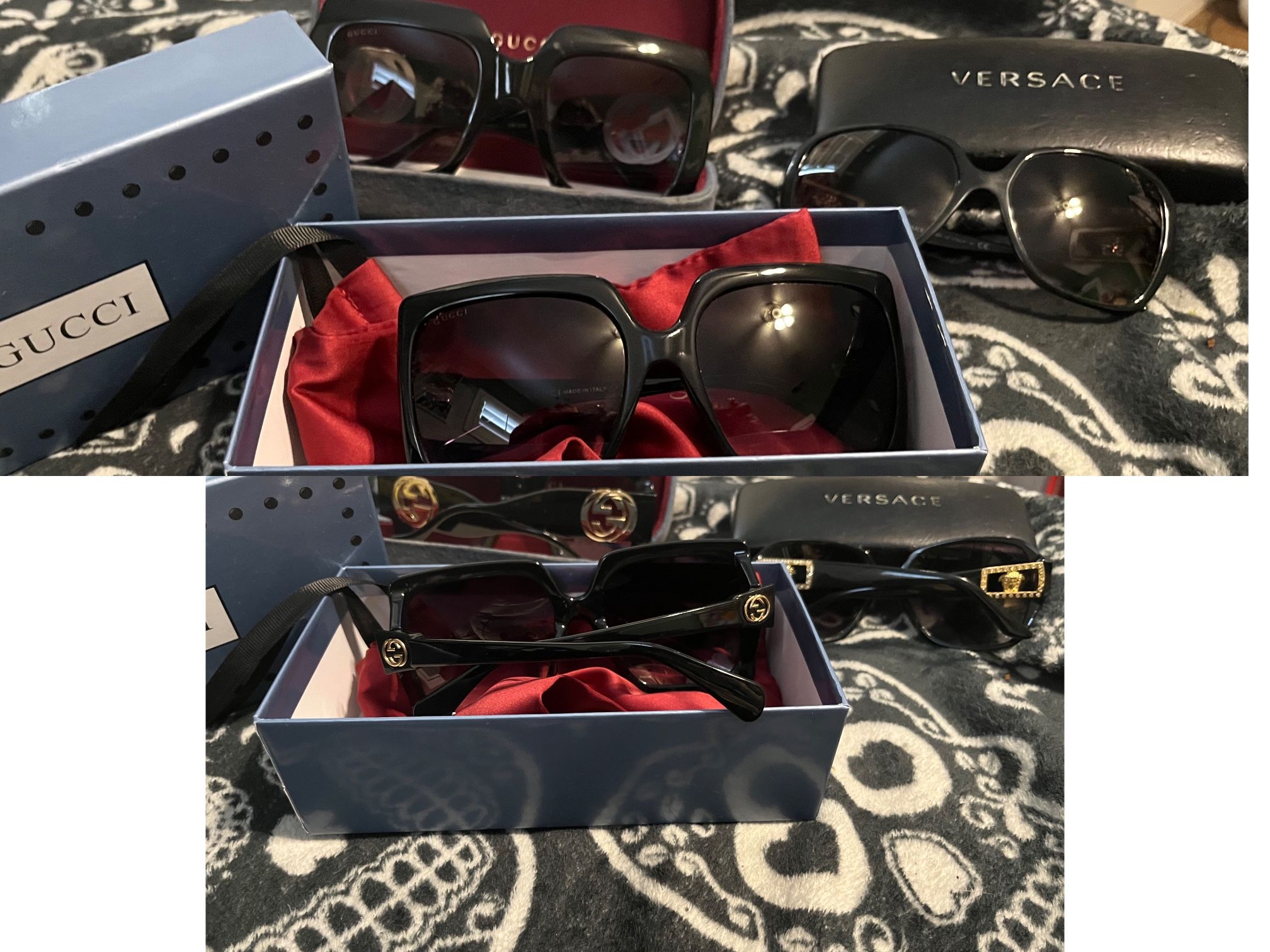 Gucci & Versace Sunglasses 