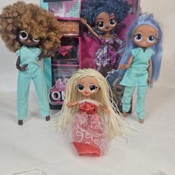 New Lol Omg Jams And 3 Use Dolls