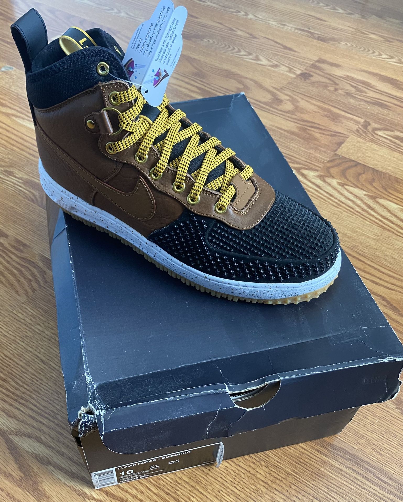 Nike AF1 DuckBoots Sz. 10 ButterScotch