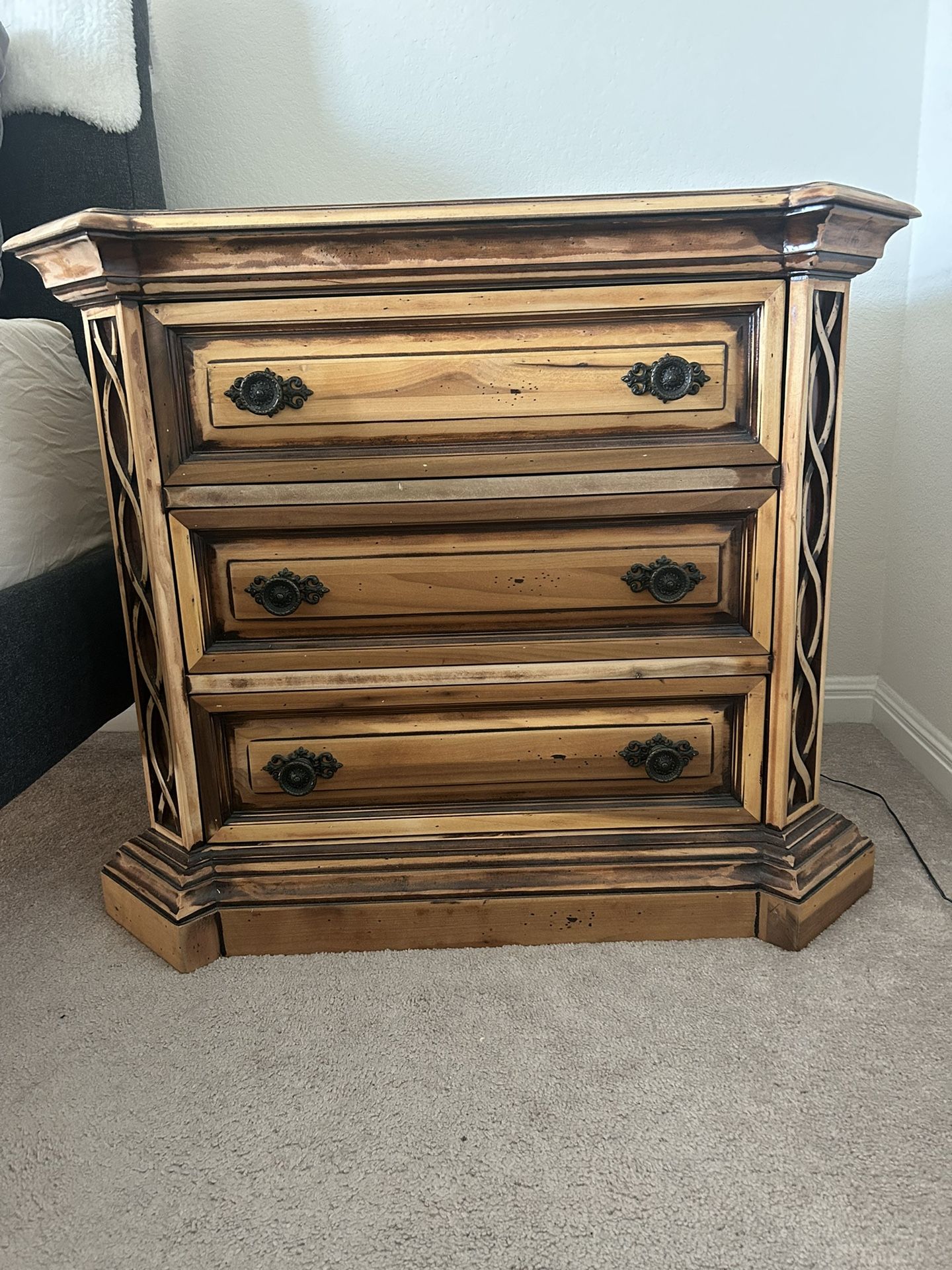 2 Wooden Dressers. Set