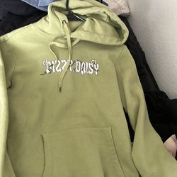 Green hoodie