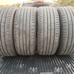 4 hankook kinergy gt tires  235/50/19 