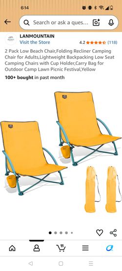 NEW IN BOX Beach Chairs (4)