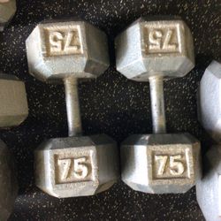 Hex Dumbbells $1.00 Per Lb