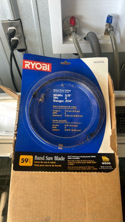 Pack of 5 band saw blades