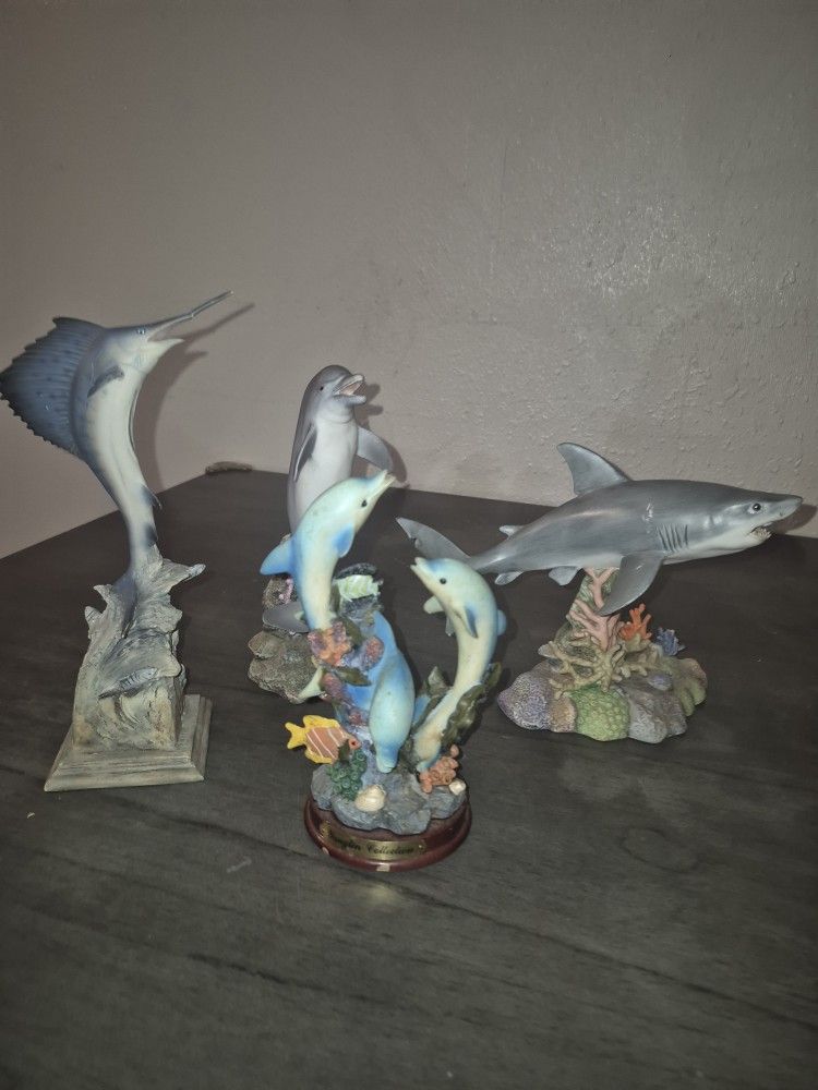 Aqua Decor Set Sculptures