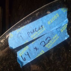 64×22 Antique Glass