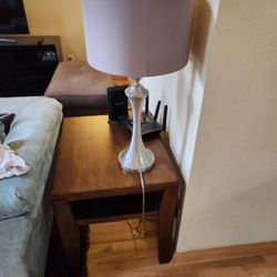 End Table And Lamp 