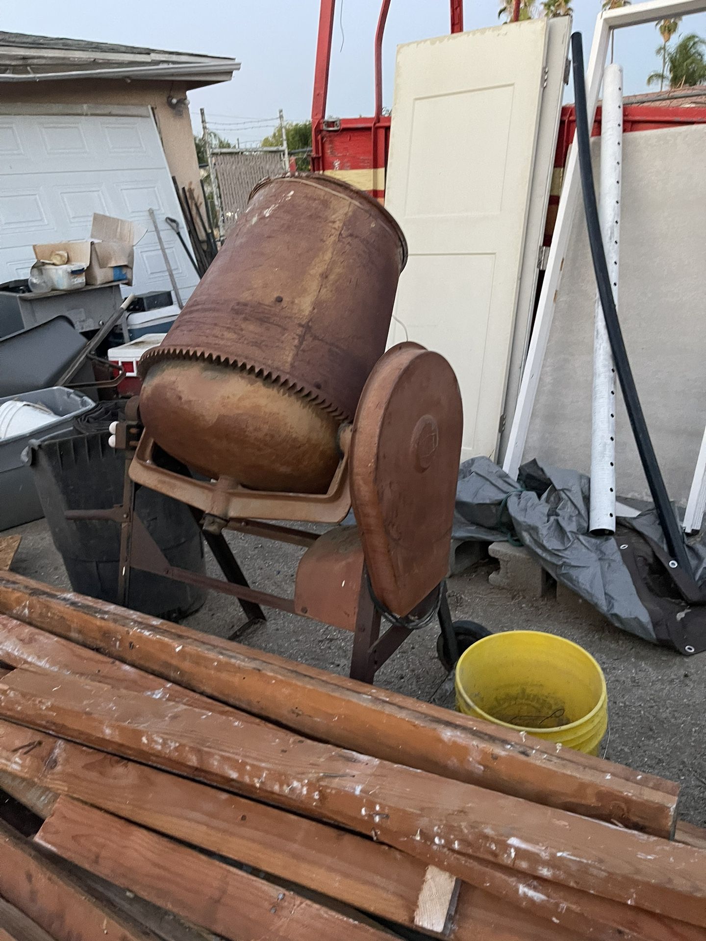 cement mixer