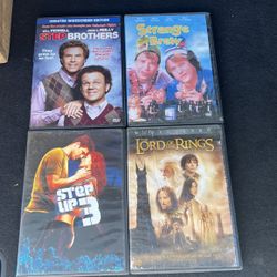 4 DVD Movies !!!!!!