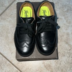Florsheim Kids Oxford Dress Shoes Black 11.5