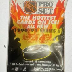 NHL Pro Set 1990/91 Series II Hockey Cards + Sunoco Dream Team LE Baseball Cards