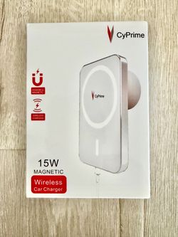 CyPrime 15W Magnetic Wireless Car Charger.