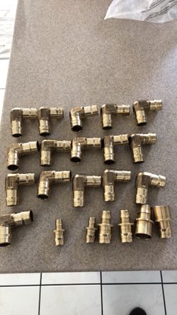 1” brass pex fittings