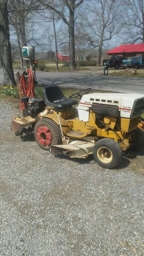 1977 sears garden tractor hot sale
