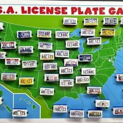 Melissa And Doug License Plate Game. 