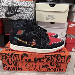 Jordan 1 mid se siempre familia men size 8.5 $190