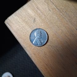 1943 Steel Penny With No Mint Mark
