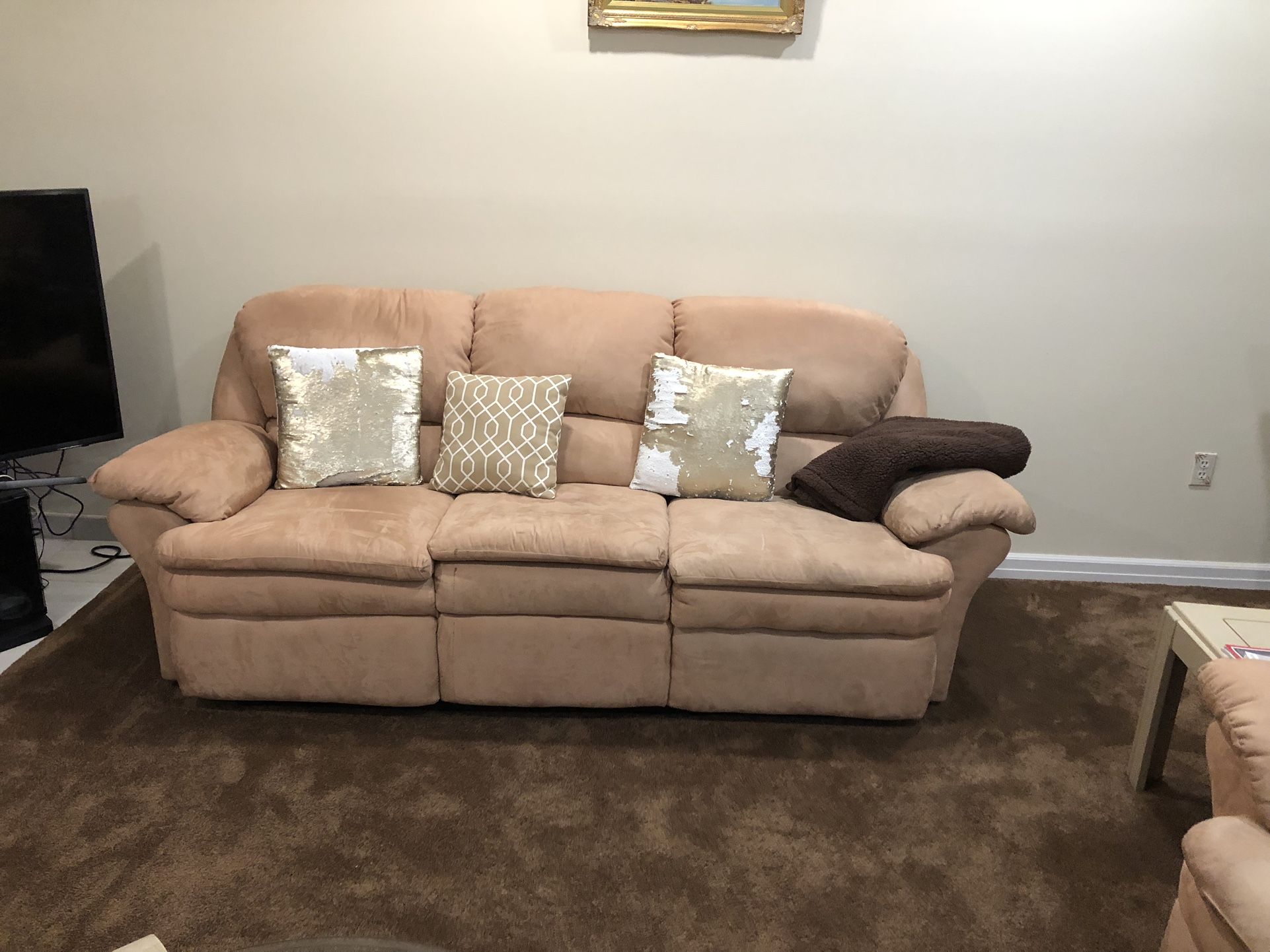 Recliner Sofa Set -Used- Price Drop
