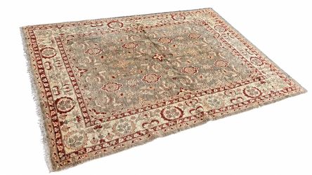 Traditional Hand-Knot Oushak Style Wool Area Rug