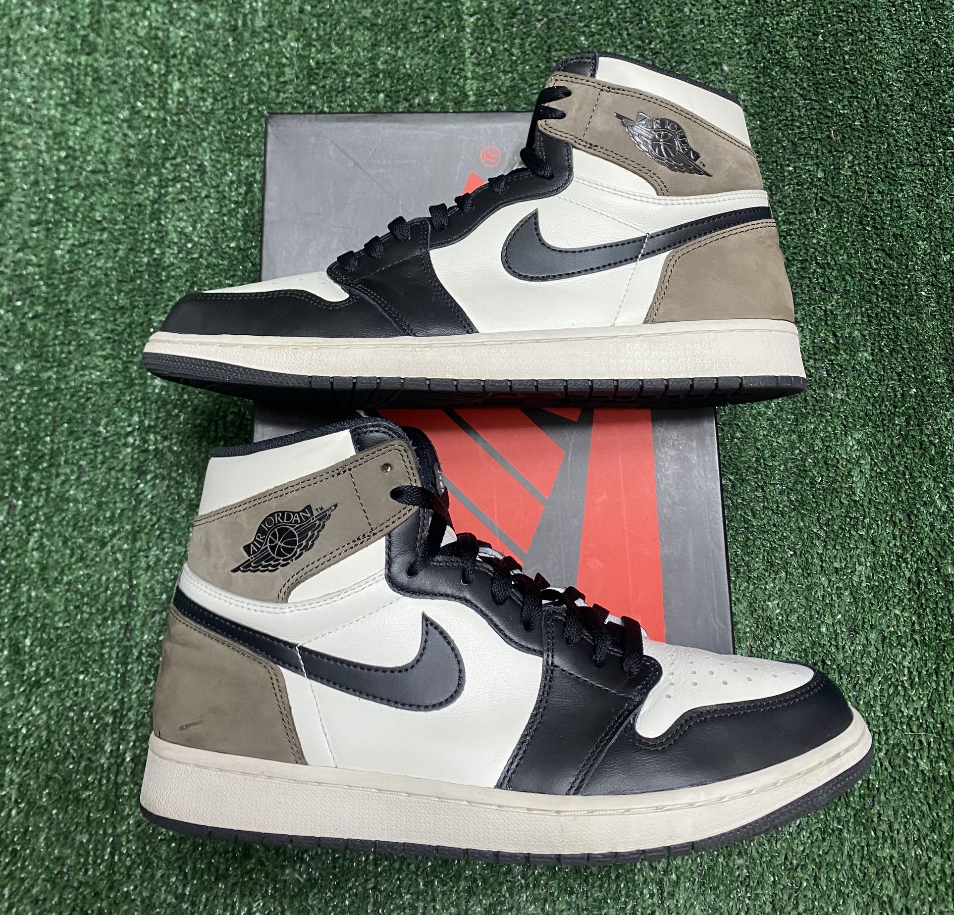 Jordan Mocha 1s size 12 USED But Clean