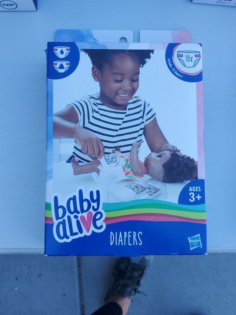 New Baby Alive Diapers