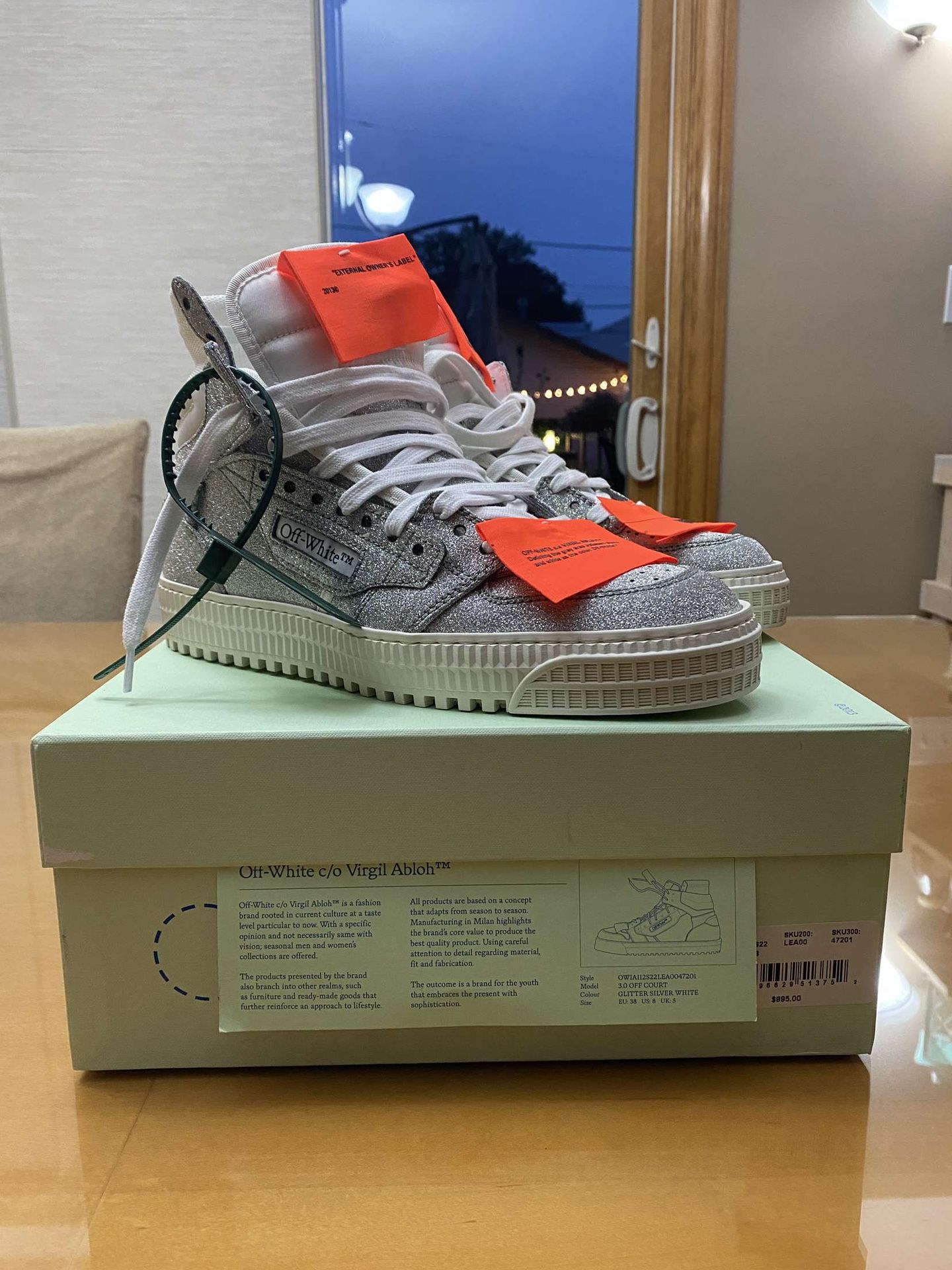 Off White Off Court Sneakers