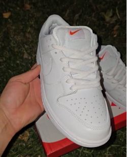 Nike Dunk Low Pro SB 'Triple White' size 9