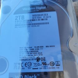 Wd 2TB HD Black