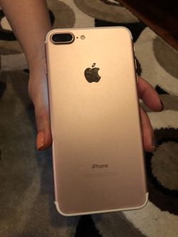 Rose gold IPhone 7 Plus 128gb sprint clean work with sprint and