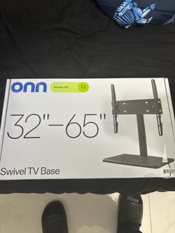 Onn Swivel TV Base Stand 32"-65"