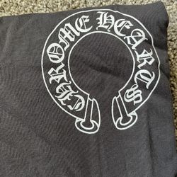 Gray Chrome Hearts Long Sleeve USA Tee Shirt