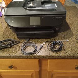 H p envy 7640 printer fax copy web colored photo machine