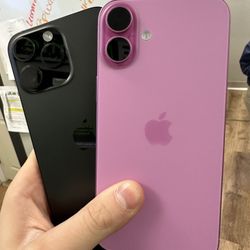 Unlocked iPhone 16+ 128GB Pink
