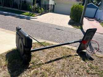 Free. Basketball hoop Lifetime brand