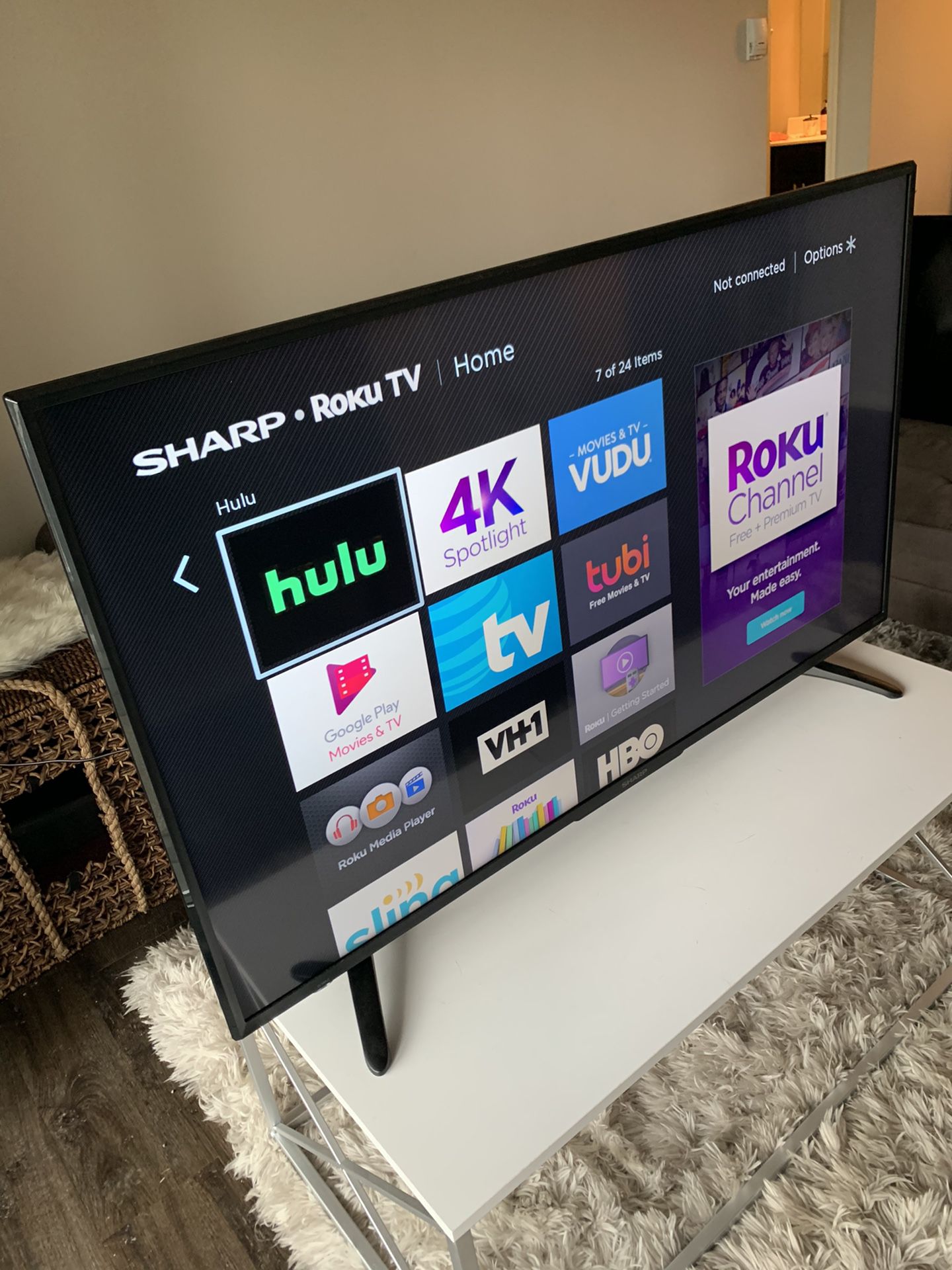 Sharp 50” Smart 4K TV