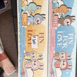 Popmart Pin For Love single Blind Box $20