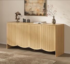 🔥🔥Wooden  Accent Sideboard Buffet Cabinet with Storage🔥🔥

Brand new in box 📦