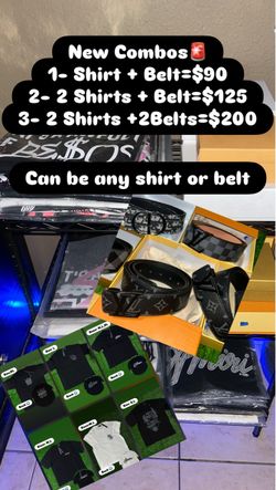 Shirt + Belts Combos
