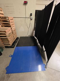 Floor Scale with ramp 48x48
