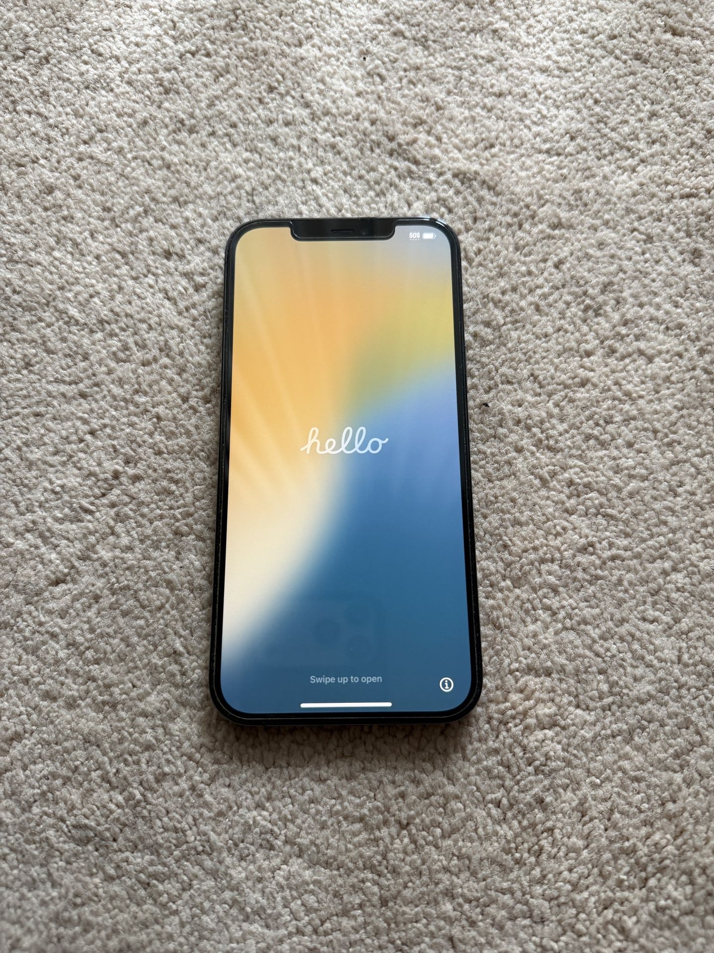 Unlocked iPhone 12 Pro Max 256gb Flawless