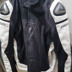Dainese Motorcycle Jacket w/Armor Back Protector 