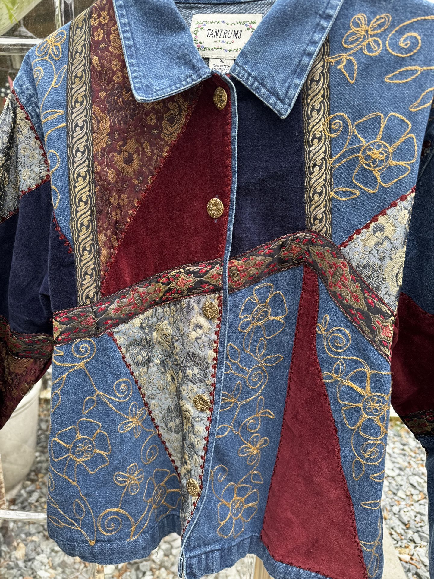 Women's  Blue Jean Denim Jacket