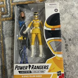 Yellow ranger in space