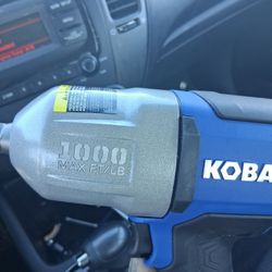 Brand New Kobalt Impact Gun.   Air