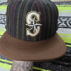Seattle Mariners Vintage Herringbone 59Fifty
