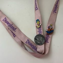 Disney Lanyard With 3 Pins 
